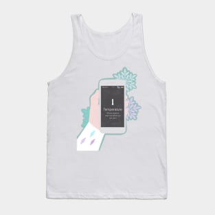 Elsa Phone Tank Top